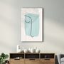 Other wall decoration - Abstract Shapes and Line V2 | Glass Wall Art - ARTDESIGNA