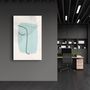 Other wall decoration - Abstract Shapes and Line V2 | Glass Wall Art - ARTDESIGNA