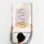 Other wall decoration - Abstract Shapes and Line V3 | Glass Wall Art - ARTDESIGNA
