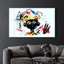 Autres décorations murales - Abstract Colorful Kid | Glass Wall Art - ARTDESIGNA