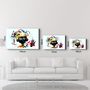 Autres décorations murales - Abstract Colorful Kid | Glass Wall Art - ARTDESIGNA