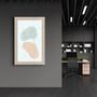 Other wall decoration - Shapes and Woman Portrait V1 | Glass Wall Art - ARTDESIGNA