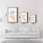 Other wall decoration - Shapes and Woman Portrait V1 | Glass Wall Art - ARTDESIGNA