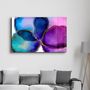 Autres décorations murales - Shapes and Golden Lines | Glass Wall Art - ARTDESIGNA