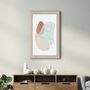 Other wall decoration - Shapes and Woman Portrait V3 | Glass Wall Art - ARTDESIGNA