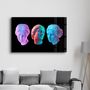 Other wall decoration - Abstract Colorful Venus Statue | Glass Wall Art - ARTDESIGNA