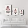 Other wall decoration - Abstract Shapes V1 | Glass Wall Art - ARTDESIGNA