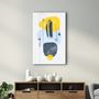 Autres décorations murales - Abstract Shapes V2 | Glass Wall Art - ARTDESIGNA