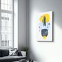 Autres décorations murales - Abstract Shapes V2 | Glass Wall Art - ARTDESIGNA