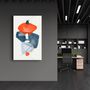 Other wall decoration - Abstract Shapes V3 | Glass Wall Art - ARTDESIGNA