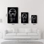Other wall decoration - Freedom Of Silver | Glass Wall Art - ARTDESIGNA