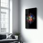 Other wall decoration - Rainbow Buddha | Glass Wall Art - ARTDESIGNA