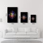 Other wall decoration - Rainbow Buddha | Glass Wall Art - ARTDESIGNA
