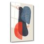 Autres décorations murales - Abstract Shapes V5 | Glass Wall Art - ARTDESIGNA
