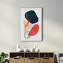 Other wall decoration - Abstract Shapes V6 | Glass Wall Art - ARTDESIGNA