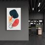 Other wall decoration - Abstract Shapes V6 | Glass Wall Art - ARTDESIGNA