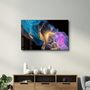 Autres décorations murales - Abstract Colorful Clouds | Glass Wall Art - ARTDESIGNA