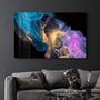 Autres décorations murales - Abstract Colorful Clouds | Glass Wall Art - ARTDESIGNA