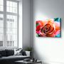 Other wall decoration - Floribunda Rose | Glass Wall Art - ARTDESIGNA