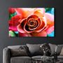 Other wall decoration - Floribunda Rose | Glass Wall Art - ARTDESIGNA