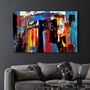 Other wall decoration - African Abstract | Glass Wall Art - ARTDESIGNA