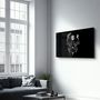 Autres décorations murales - The Black Skull | Glass Wall Art - ARTDESIGNA