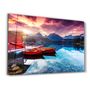 Other wall decoration - Calm Lake | Glass Wall Art - ARTDESIGNA