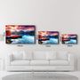 Other wall decoration - Calm Lake | Glass Wall Art - ARTDESIGNA