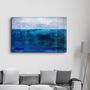 Other wall decoration - Blue Gradient | Glass Wall Art - ARTDESIGNA