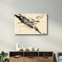 Autres décorations murales - Abstract Brush Strokes | Glass Wall Art - ARTDESIGNA