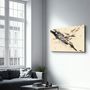 Autres décorations murales - Abstract Brush Strokes | Glass Wall Art - ARTDESIGNA