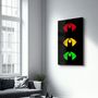 Other wall decoration - Shush In Colors | Glass Wall Art - ARTDESIGNA