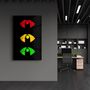Other wall decoration - Shush In Colors | Glass Wall Art - ARTDESIGNA