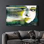 Autres décorations murales - Watching Thoughts | Glass Wall Art - ARTDESIGNA