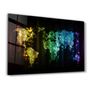 Autres décorations murales - Colorful World Map | Glass Wall Art - ARTDESIGNA