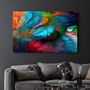 Autres décorations murales - Colorful Plumes | Glass Wall Art - ARTDESIGNA