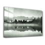Other wall decoration - Foggy Lake | Glass Wall Art - ARTDESIGNA