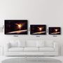 Other wall decoration - Melodic Universe | Glass Wall Art - ARTDESIGNA