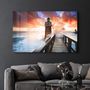Other wall decoration - Stormy Sea | Glass Wall Art - ARTDESIGNA