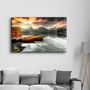 Other wall decoration - Calm Lake V2 | Glass Wall Art - ARTDESIGNA