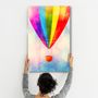 Autres décorations murales - The Air Balloon | Glass Wall Art - ARTDESIGNA