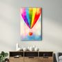 Autres décorations murales - The Air Balloon | Glass Wall Art - ARTDESIGNA