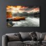 Other wall decoration - Calm Lake V2 | Glass Wall Art - ARTDESIGNA