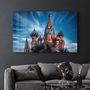 Autres décorations murales - Saint Basil's Cathedral | Glass Wall Art - ARTDESIGNA