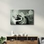 Autres décorations murales - Dancing With Smoke | Glass Wall Art - ARTDESIGNA
