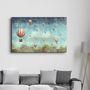 Other wall decoration - Abstract Air Balloons | Glass Wall Art - ARTDESIGNA