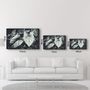 Other wall decoration - Elephant's Ears | Glass Wall Art - ARTDESIGNA