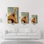 Other wall decoration - Silhouette Of Eiffel | Glass Wall Art - ARTDESIGNA