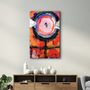 Autres décorations murales - Abstract Eye | Glass Wall Art - ARTDESIGNA