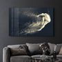 Other wall decoration - Abstract Riddick V2 | Glass Wall Art - ARTDESIGNA